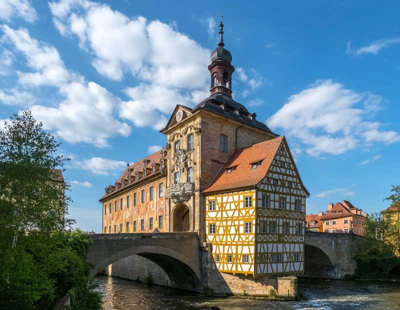 Old townhall in Bamberg - jigsaw puzzle