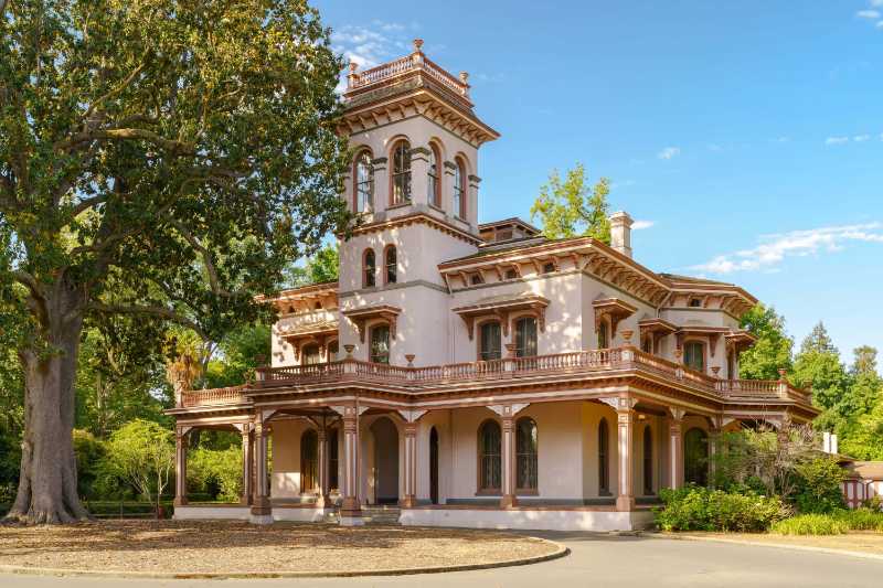 Bidwell Mansion house - jigsaw puzzle