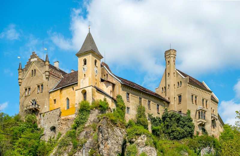 Castle Eberstein on Schlossberg - jigsaw puzzle