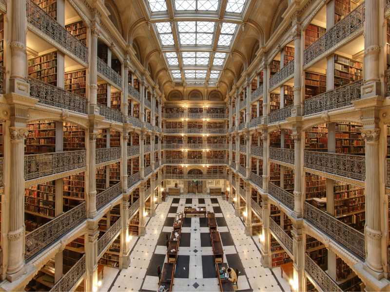 George-peabody-library - jigsaw puzzle