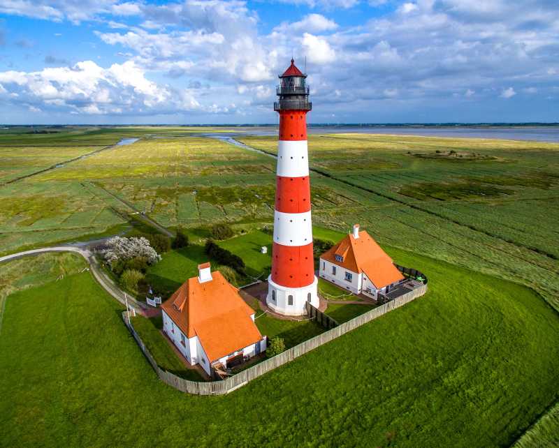 Westerheversand Lighthouse - jigsaw puzzle