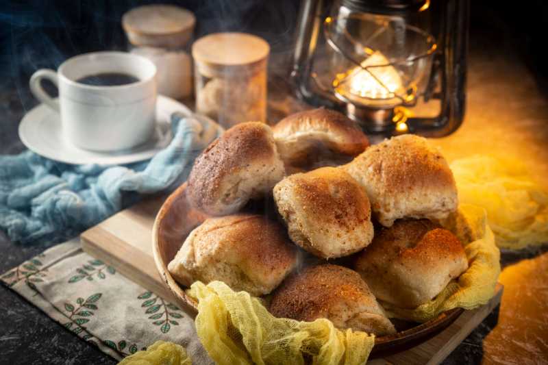 A Filipino style fluffy bread with simple taste - jigsaw puzzle