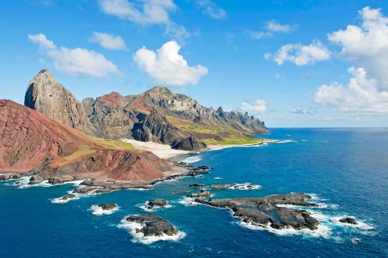 a volcanic island Trindade - jigsaw puzzle