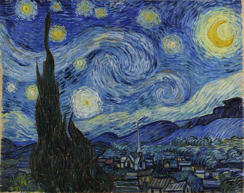 starry night - jigsaw puzzle