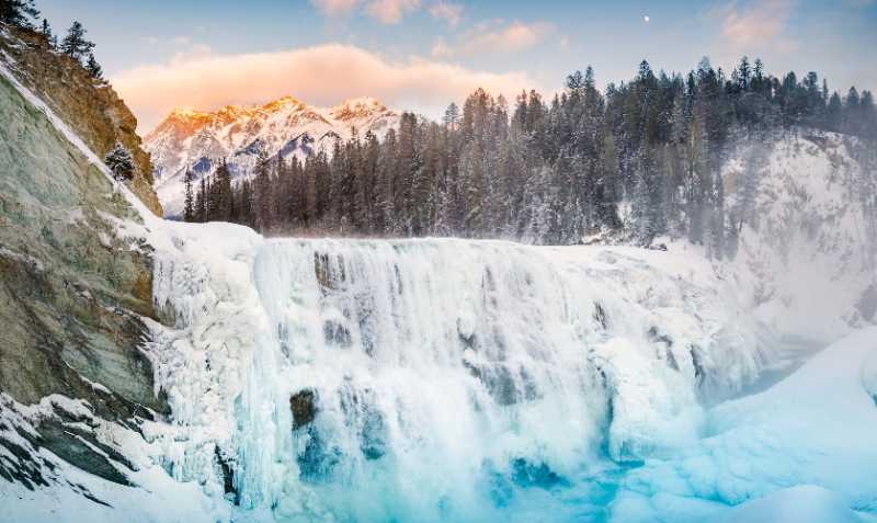 Sunset by Wapta Falls
 - jigsaw puzzle