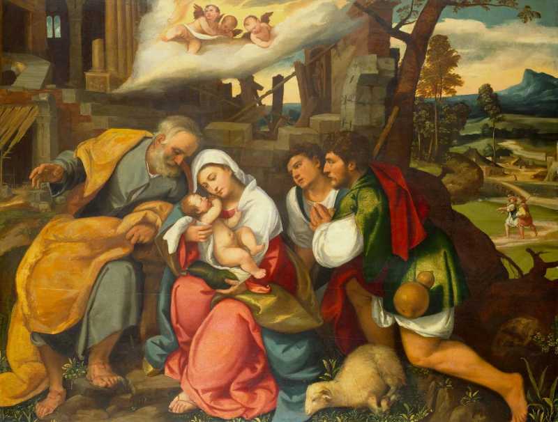 The Adoration of the Shepherds - jigsaw puzzle