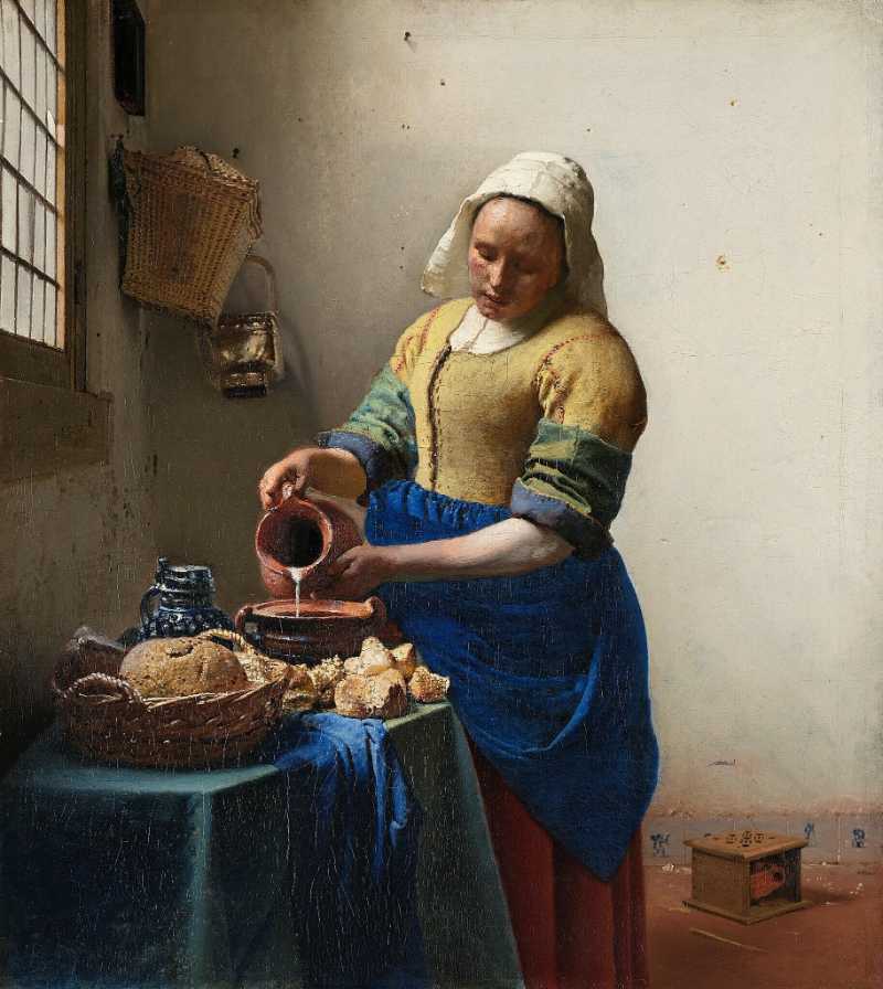 the milkmaid - jigsaw puzzle