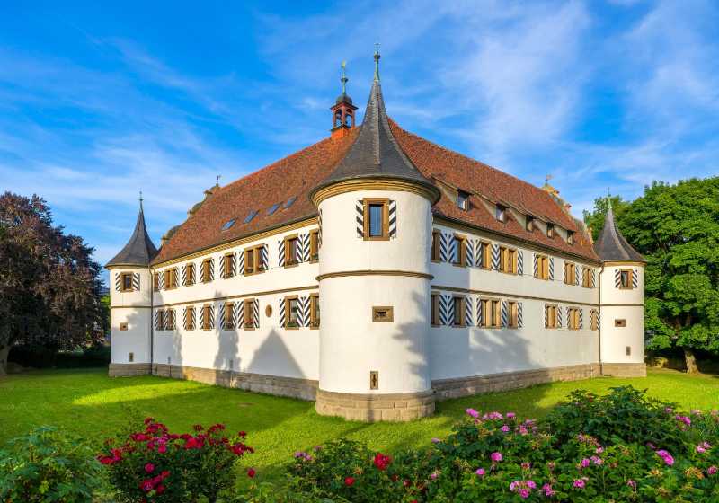 The former water castle of the Teutonic Order - jigsaw puzzle