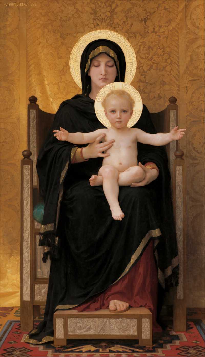 virgin and child - jigsaw puzzle