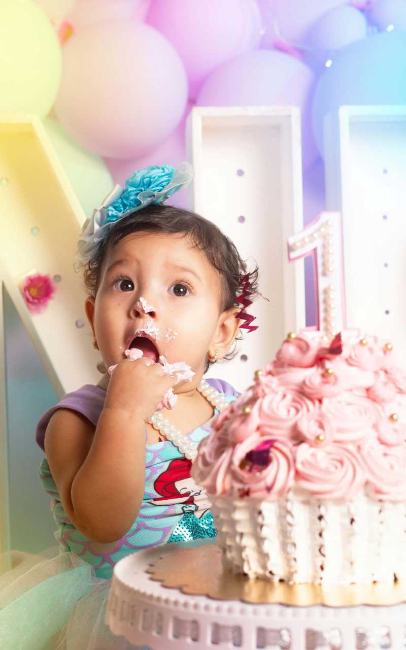 adorable baby's first birthday celebration