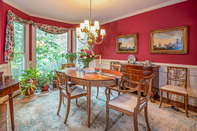 An Interior of a Dining Room