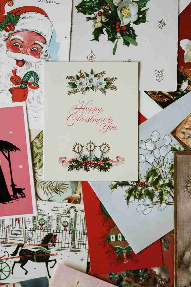 happy christmas to you card - jigsaw puzzle