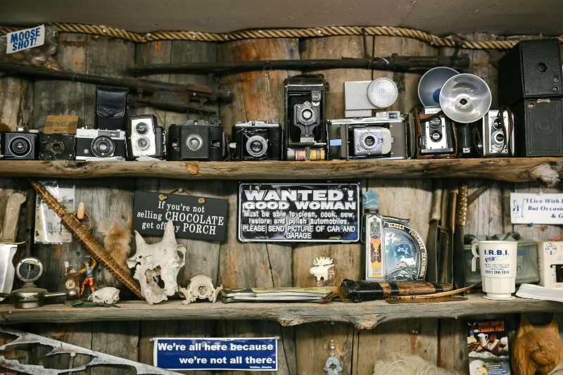 Antique Shop with Vintage Items