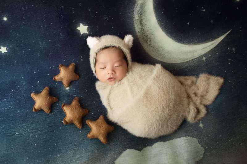 baby child newborn sleep night - jigsaw puzzle