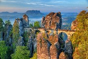 bastei bridge rock formation - jigsaw puzzle