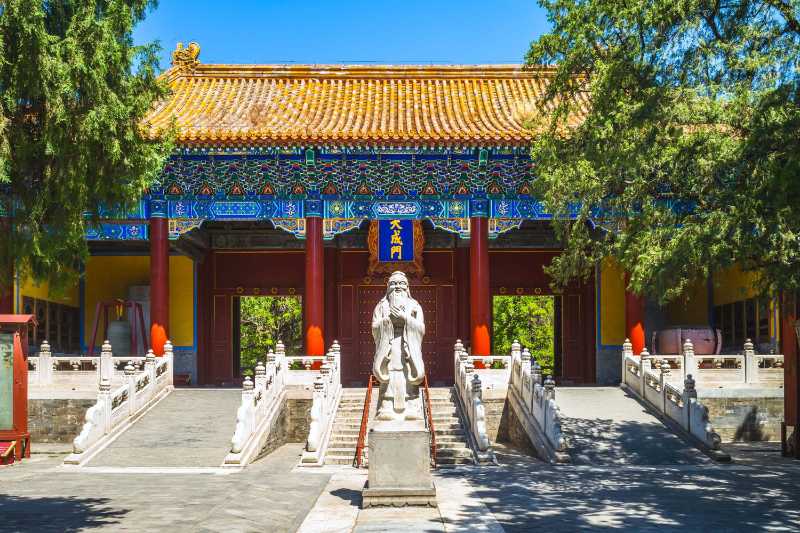 Temple de Confucius à Pékin