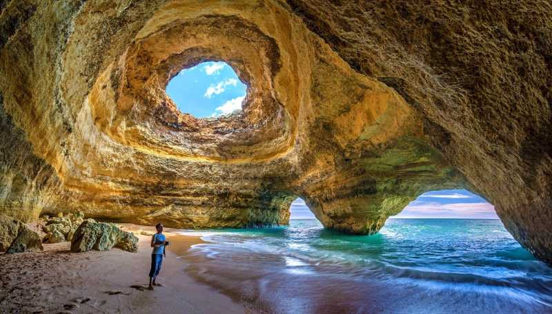Benagil Cave Algarve Iconic Sea Cave with Sky Hole