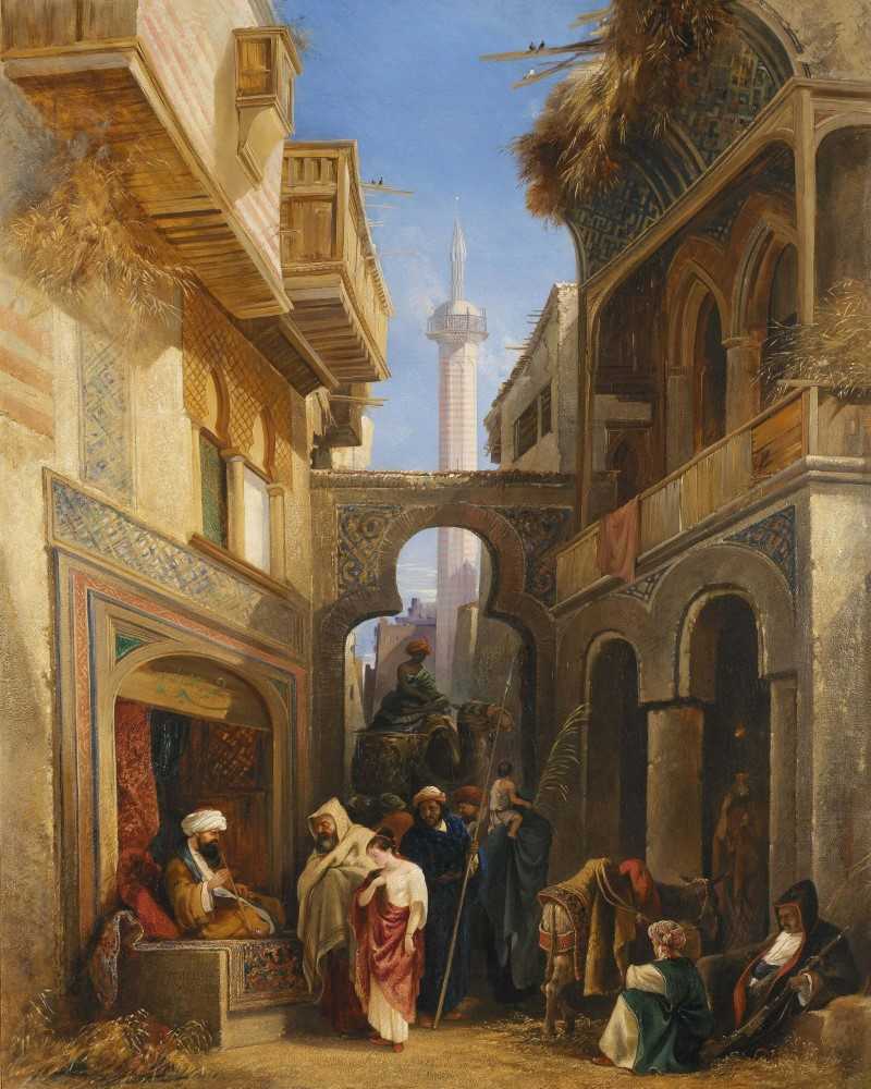 Street Scene in Cairo - jigsaw puzzle