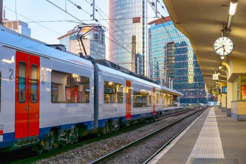 Brussels noord railway station belgian