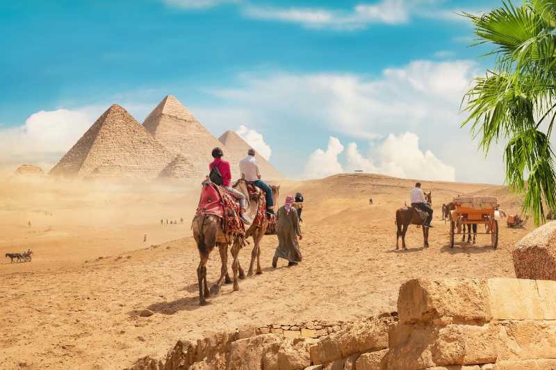 Camel Riding at the Pyramids of Giza Classic Egypt Travel Experience
