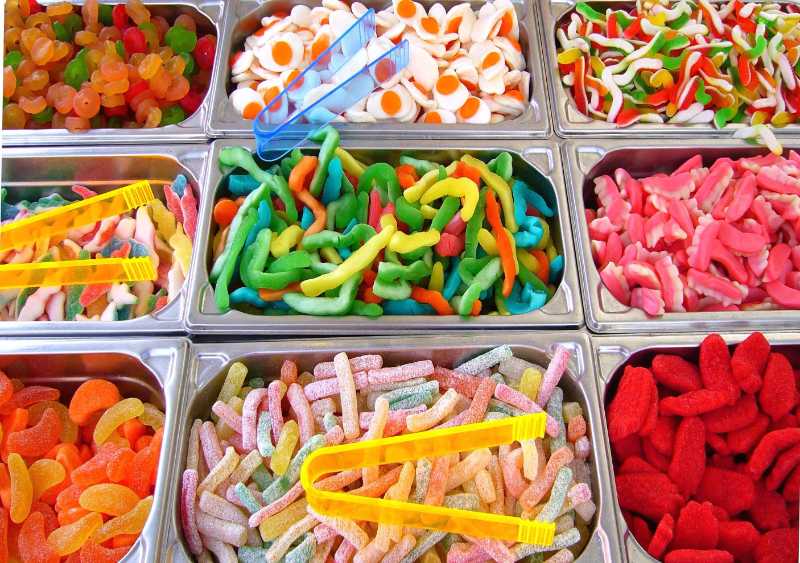 candies gummies sweets - jigsaw puzzle