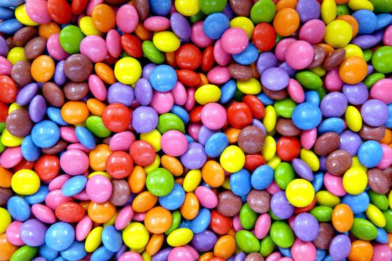 candy confectionery sweet smarties - jigsaw puzzle