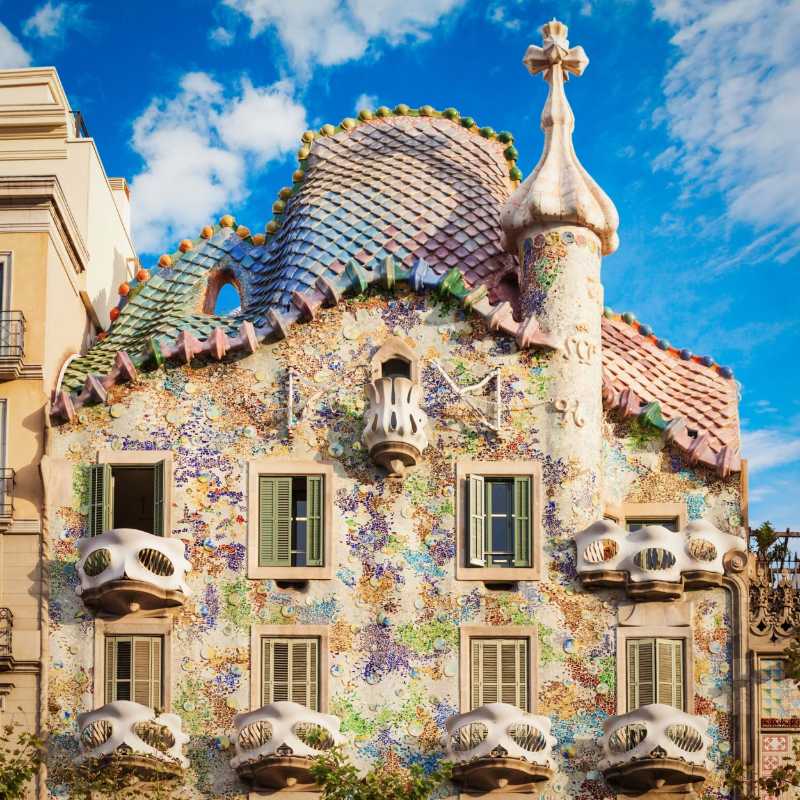 Casa Batllo Building in Barcelona
