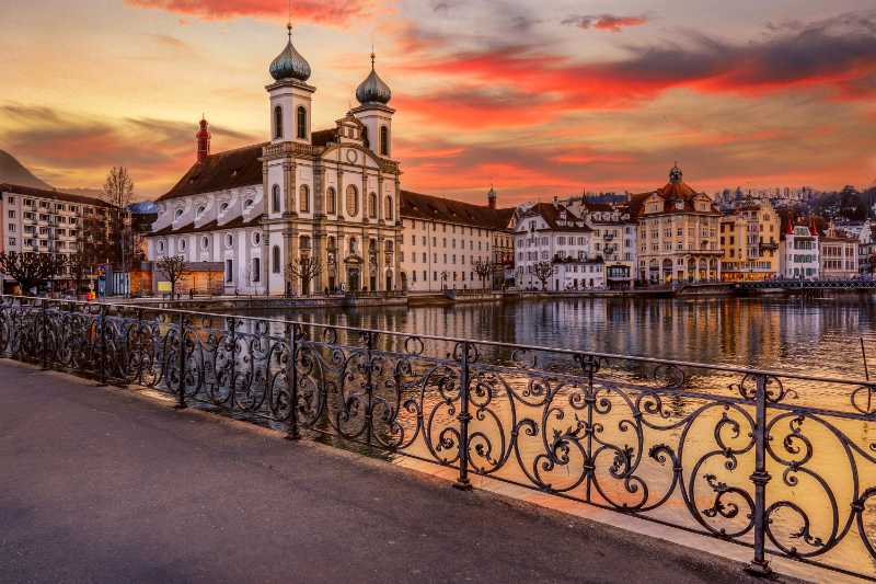 city dusk travel tourism europe - jigsaw puzzle