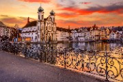 city dusk travel tourism europe - jigsaw puzzle