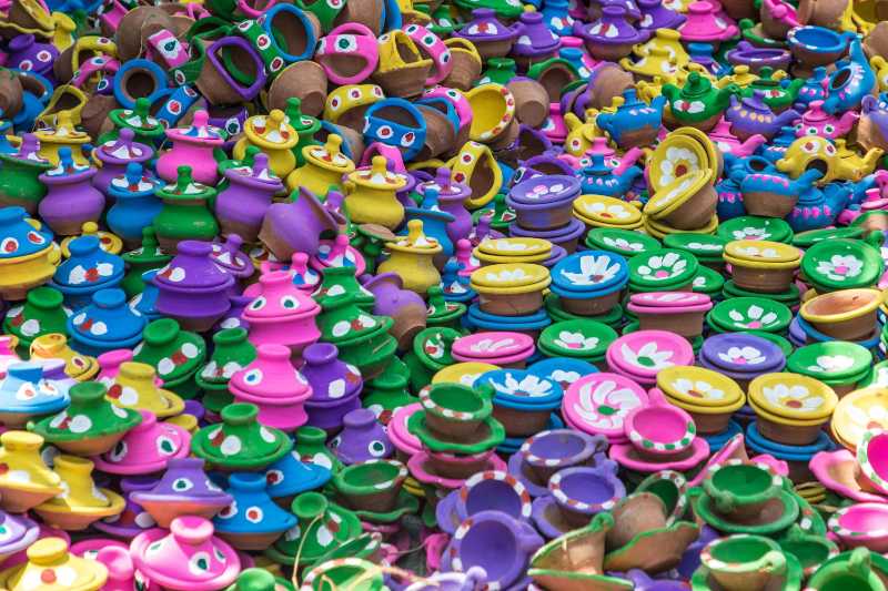 Clay Toys Festival Mandalay Myanmar