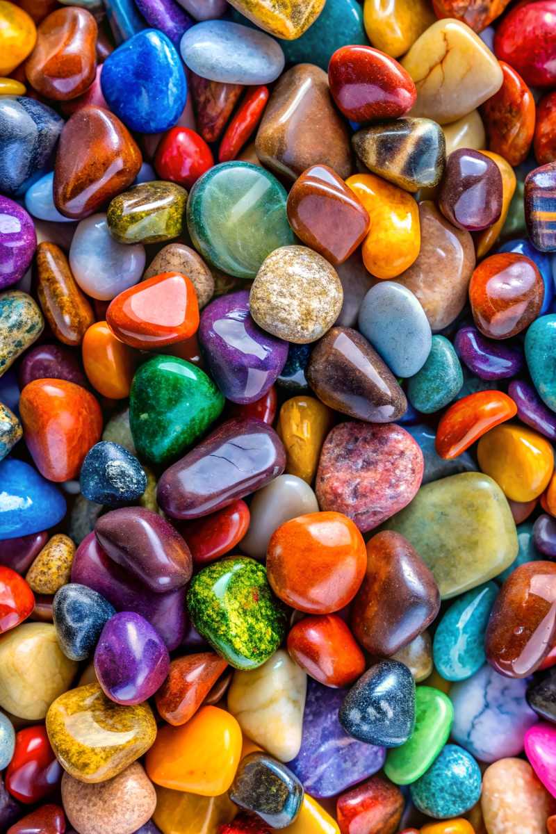 colorful stones pebbles - jigsaw puzzle