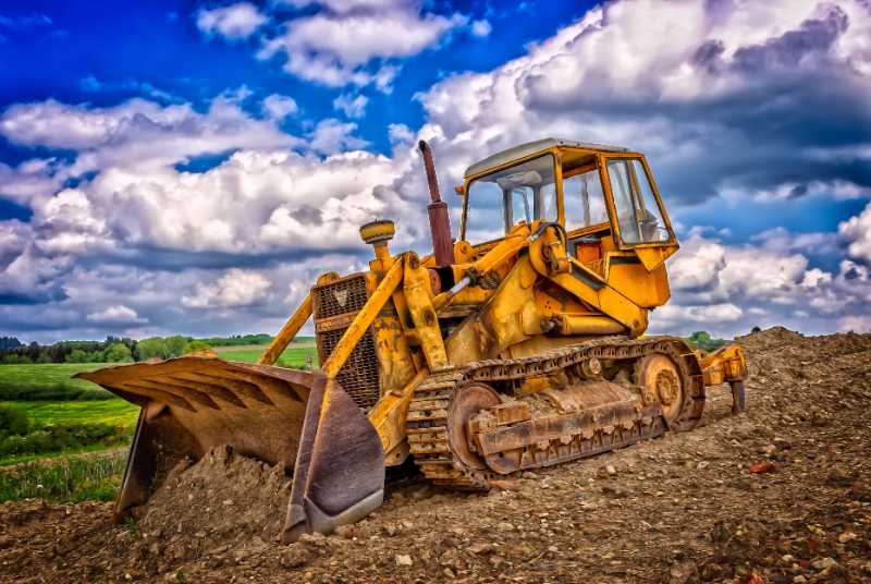 construction machine scoops shovel - jigsaw puzzle