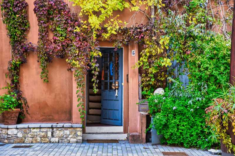 door building vegetation facade - jigsaw puzzle