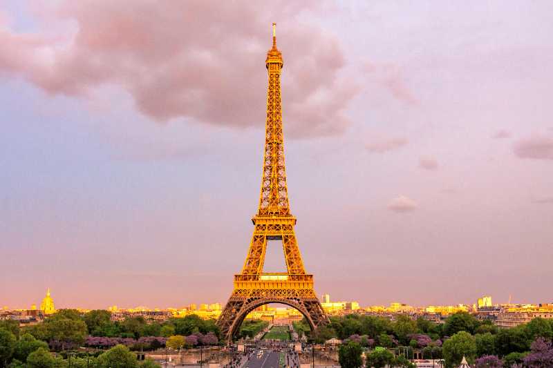 photo of eiffel tower - jigsaw puzzle