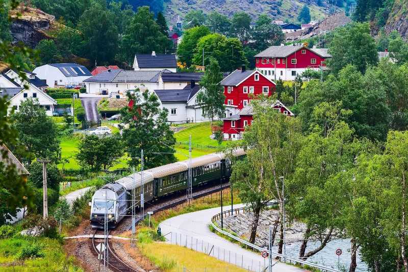 Flam train to Myrdal