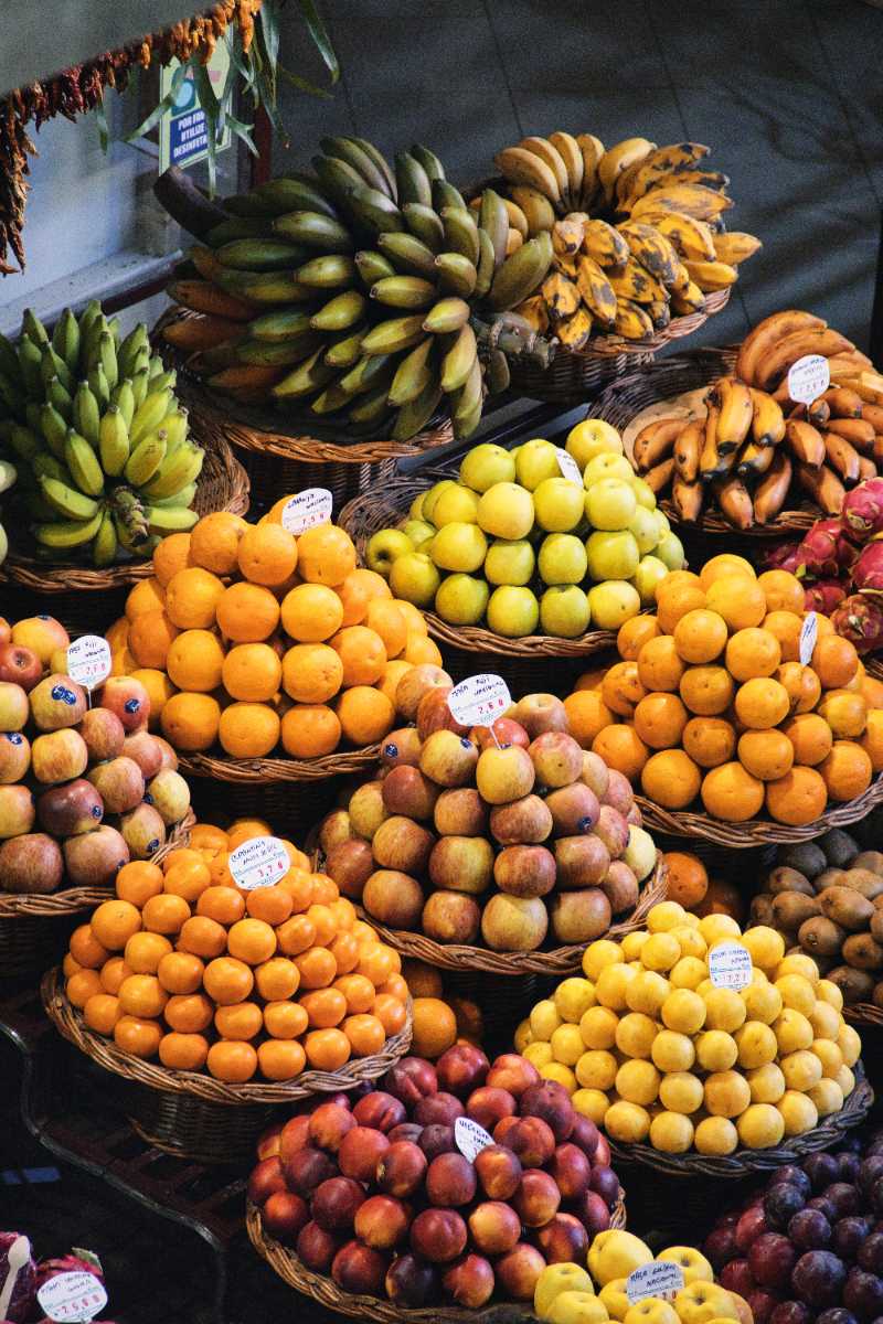 fruit food colourful fresh market - jigsaw puzzle