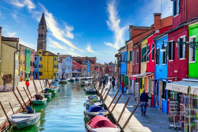 italy venice canal colorful Houses - jigsaw puzzle