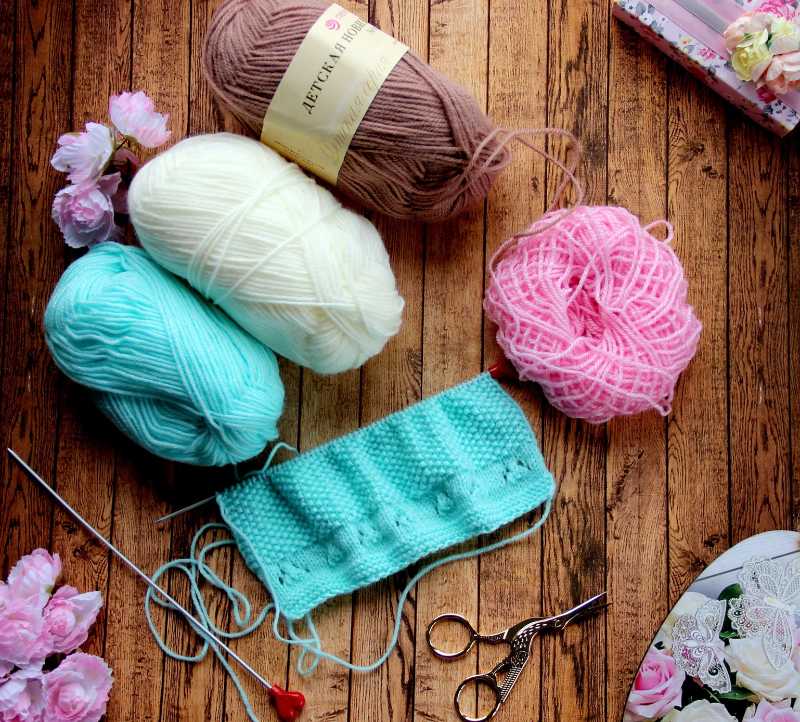 knitting yarn knitting needles wool - jigsaw puzzle