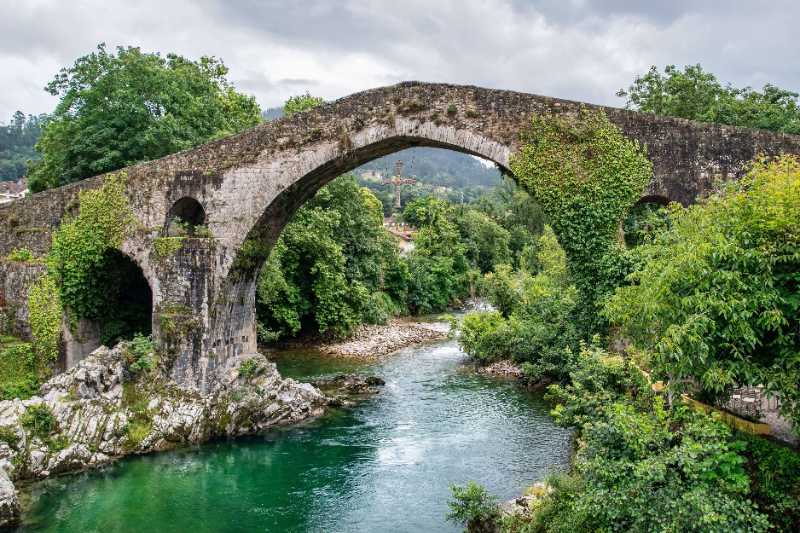 landscape roman bridge river - jigsaw puzzle