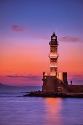 lighthouse sunset coast tower - jigsaw puzzle