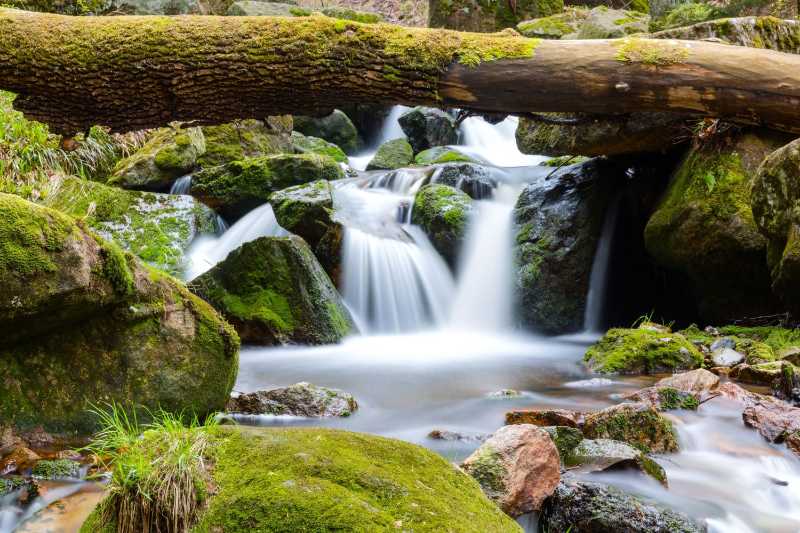 lse Falls in the Ilsetal in Harz National Park - jigsaw puzzle