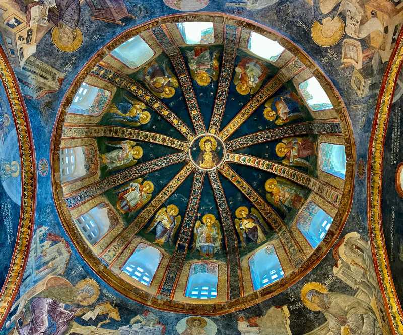 Magnificent Dome Art of the Chora Church Istanbul