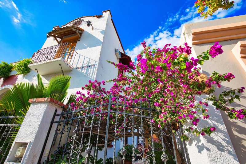Les rues colorées de la vieille ville de Mazatlan au Mexique dans le centre-ville historique