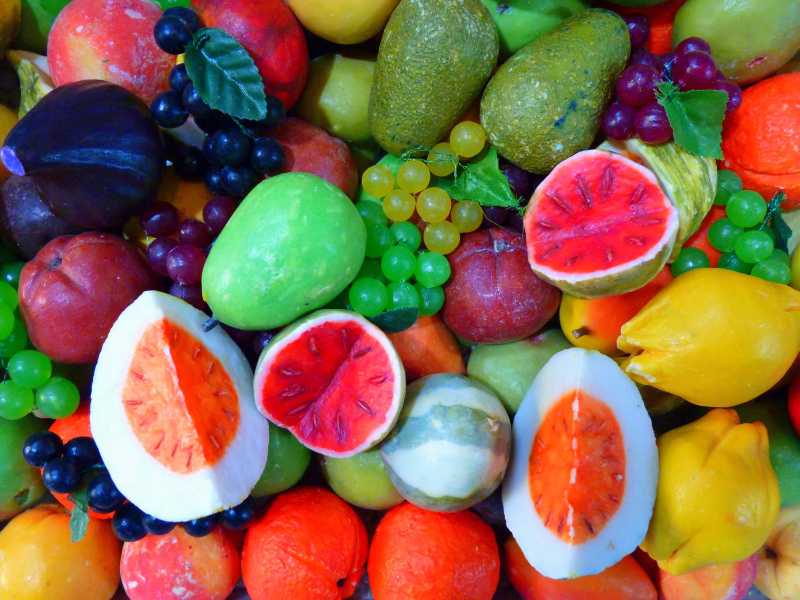 miniature fruit toys - jigsaw puzzle