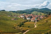 mountains village france alsace - jigsaw puzzle