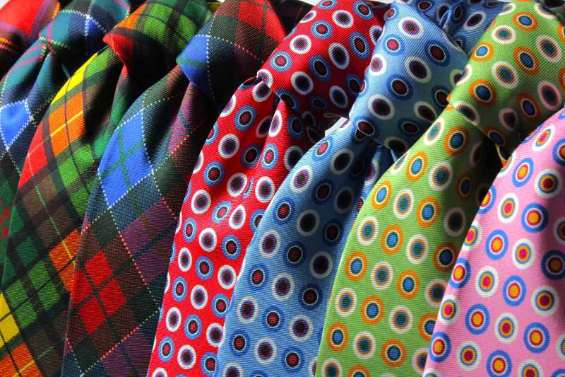 neckties fashion ties clothing - jigsaw puzzle