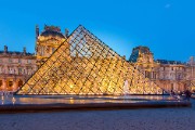 paris louvre museum pyramid - jigsaw puzzle