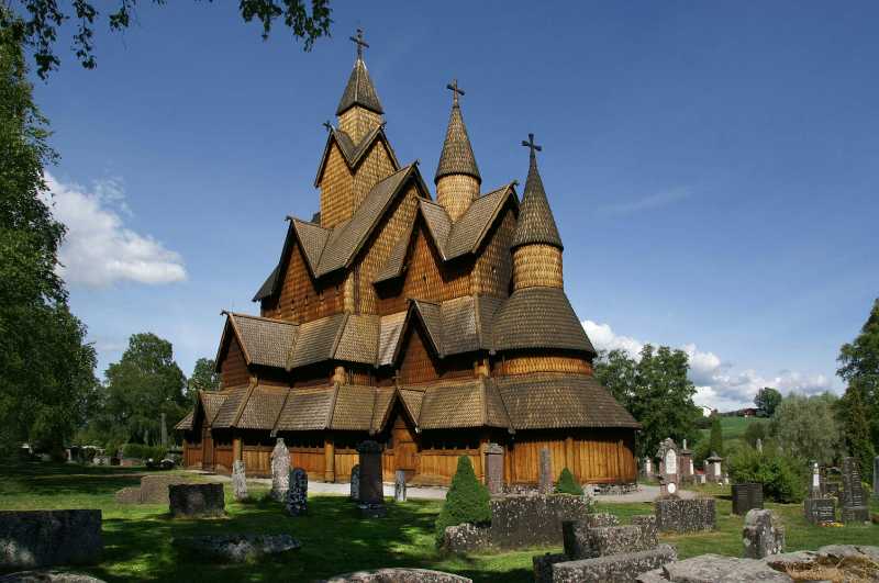 photography chapel near trees - jigsaw puzzle