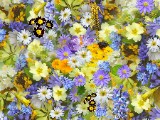 bed of flowers - jigsaw puzzle