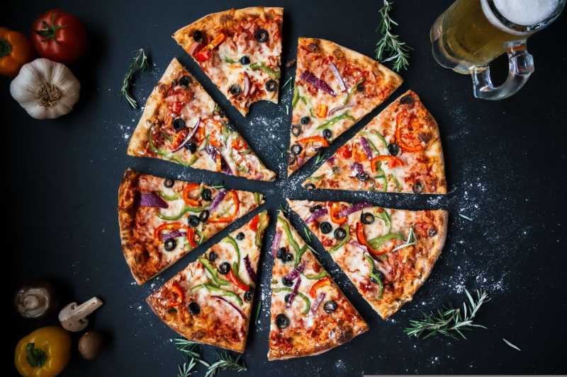 pizza italian homemade cheese - jigsaw puzzle